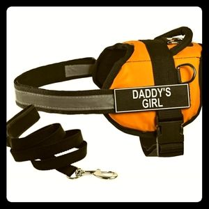 Dog Harness, XXS DT 'Daddy's Girl' NEW ($90 retail